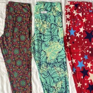 3 Pair New TC Lularoe Leggings